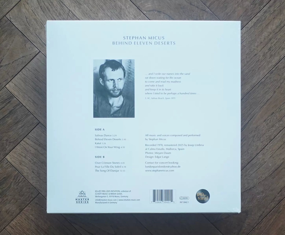 Stephan Micus — Behind Eleven Deserts — product detail 2