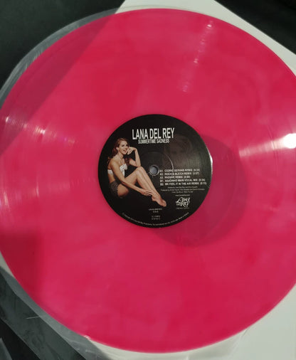 Lana Del Rey – Summertime Sadness 2013 Pink Marbled Unofficial Vinyl LP — detail 3