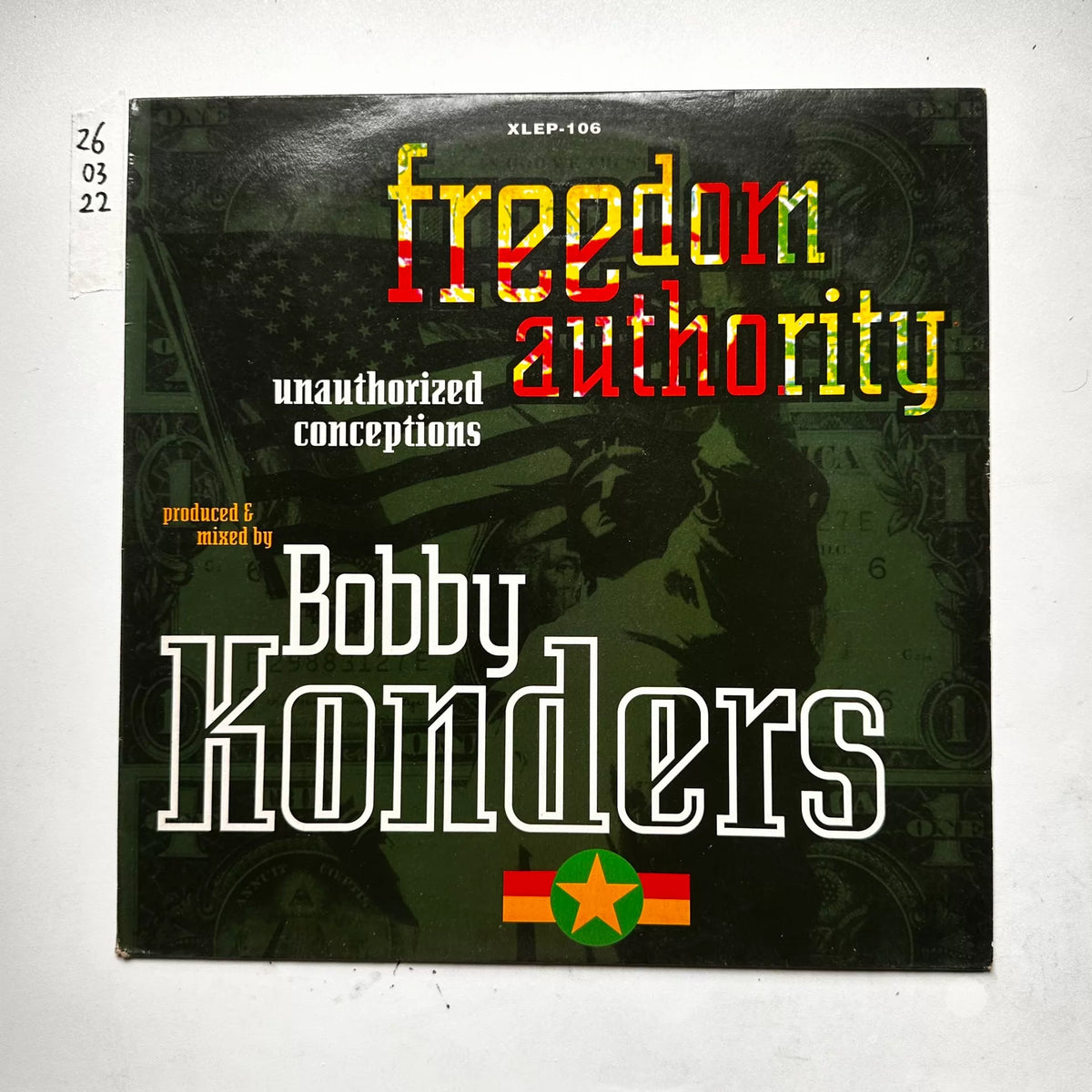 Bobby Konders – Freedom Authority (Unauthorized Conceptions) EP (12") – photograph 1