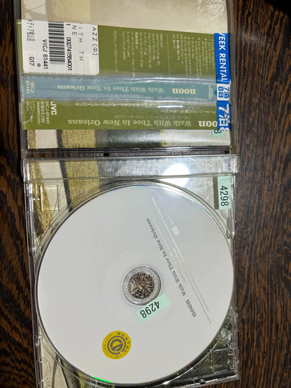 noon – Walk with Thee in New Orleans – Japanese CD – actual item photograph 3