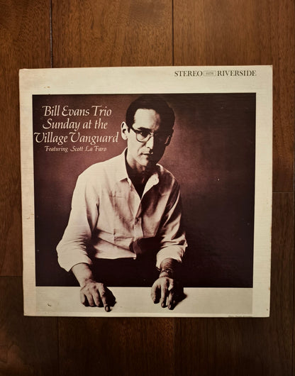 Bill Evans – Sunday at the Village Vanguard – 1984 US OJC LP – actual item photograph 1