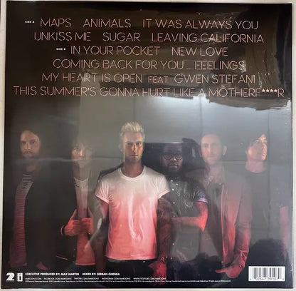 Maroon 5 – V – Red Vinyl (LP) — photo 3