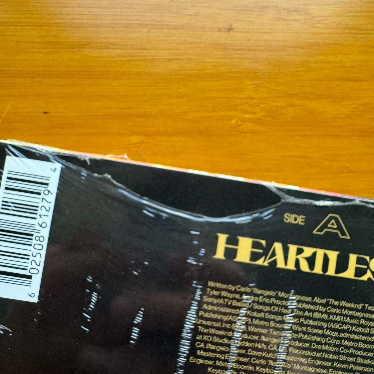 The Weeknd – Heartless / Blinding Lights – Black 7-inch Vinyl