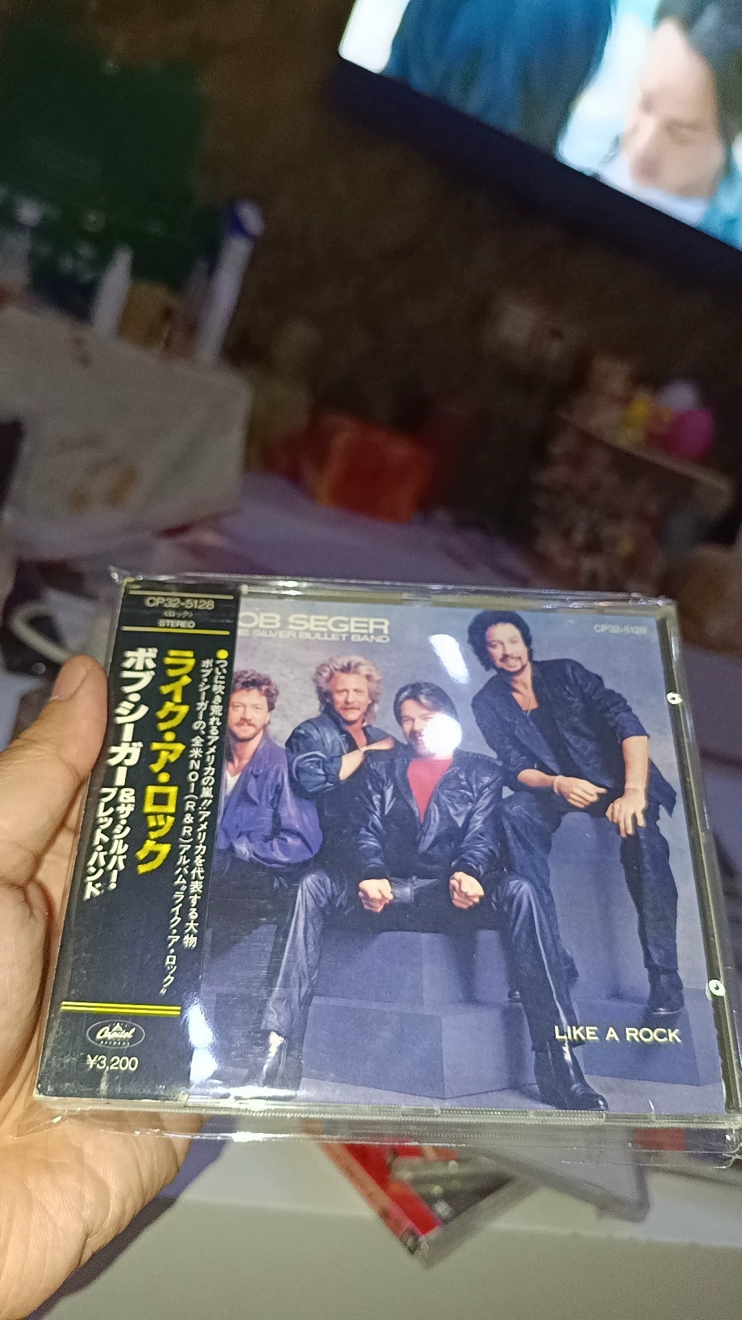 Bob Seger & The Silver Bullet Band – Like A Rock – Japanese CD CP32-5128
