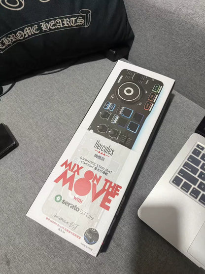 Hercules DJControl Starlight – Compact DJ Controller with Box
