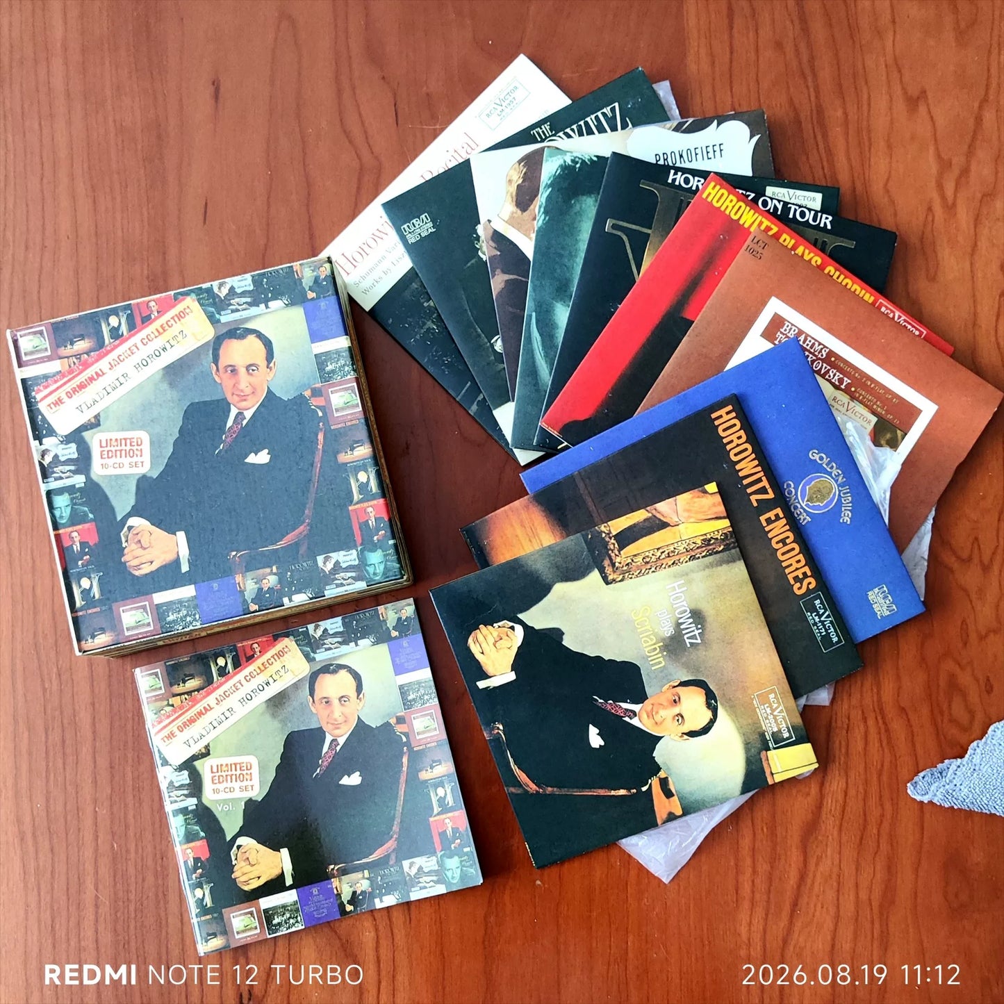 Vladimir Horowitz – The Original Jacket Collection 10CD Box Set