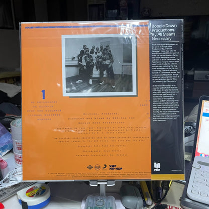 Boogie Down Productions – By All Means Necessary, VMP Orange Vinyl (LP) – photo 2