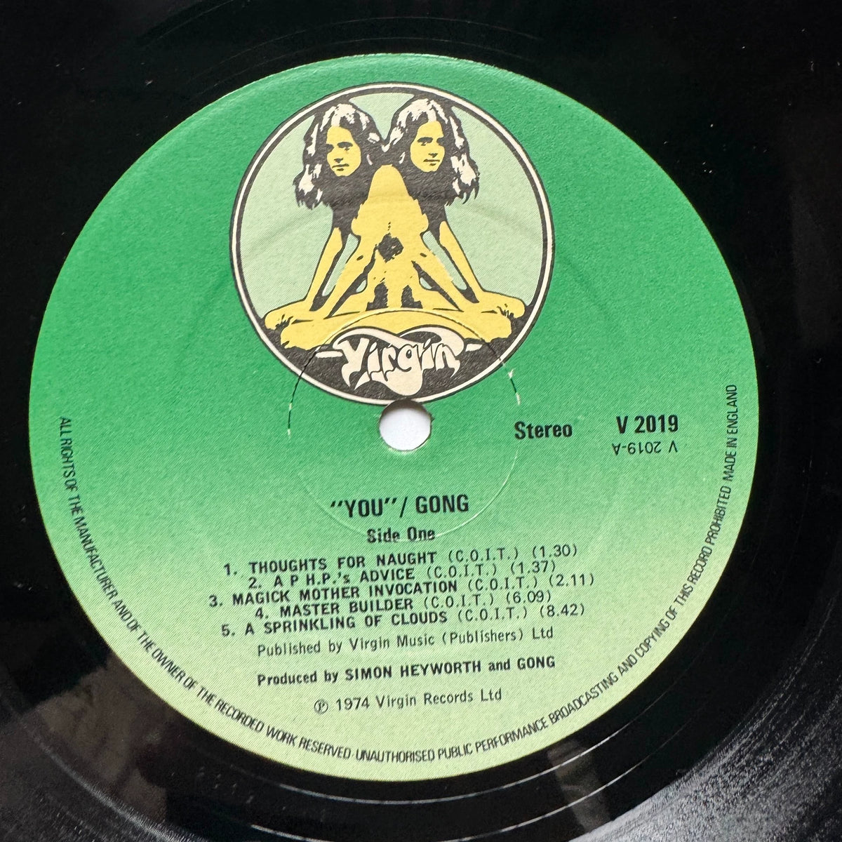 Gong – You; actual item detail