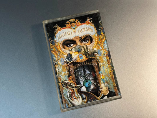 Michael Jackson – Dangerous 2 1991 Korean First-Press Cassette