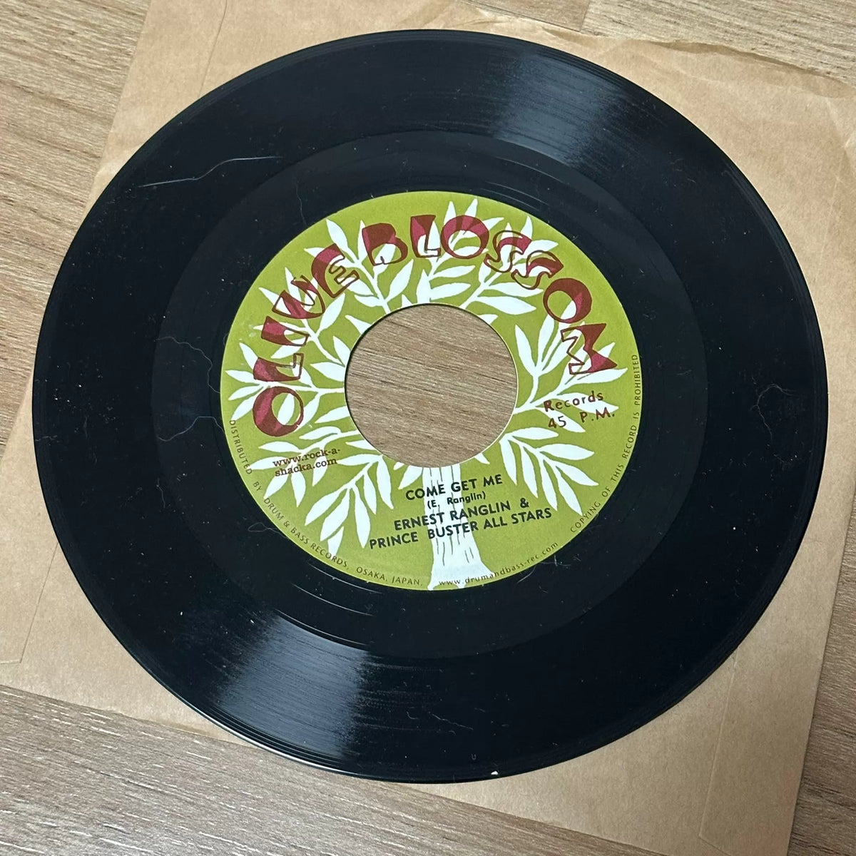 Larry Marshall – Little Boy Blue (7") – photograph 2
