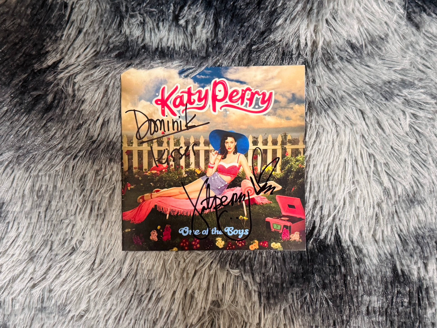 Katy Perry – One of the Boys Signed Vinyl & Signed CD Set