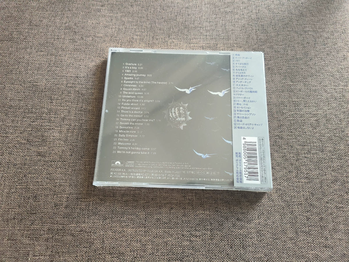 The Who – Tommy – Japanese CD POCP-7139, Sealed