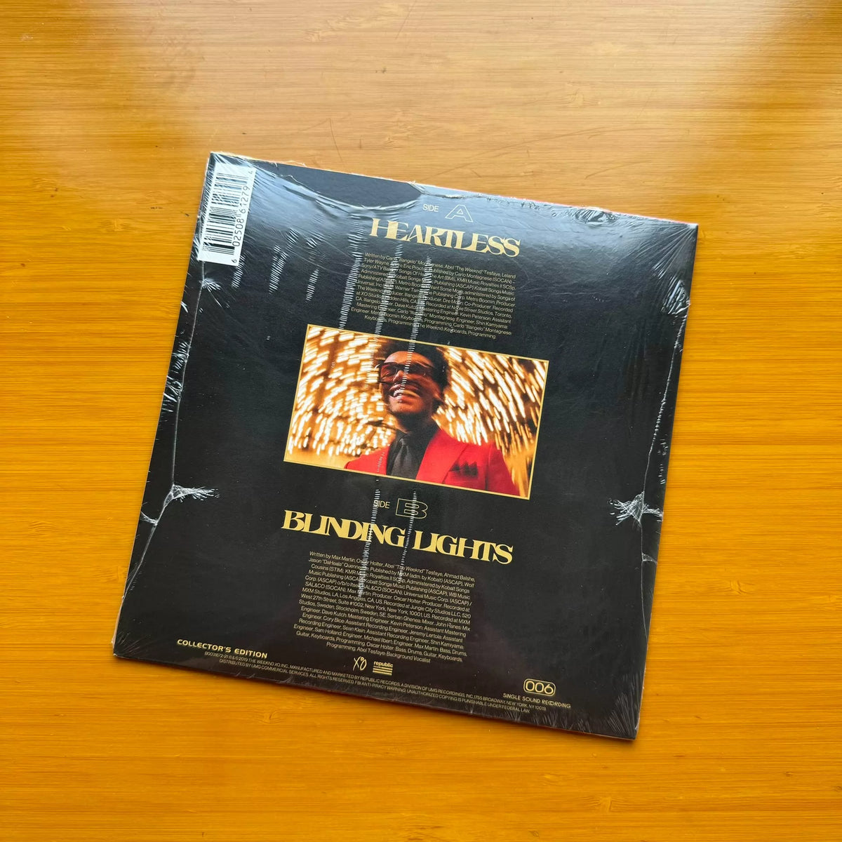 The Weeknd – Heartless / Blinding Lights – Black 7-inch Vinyl