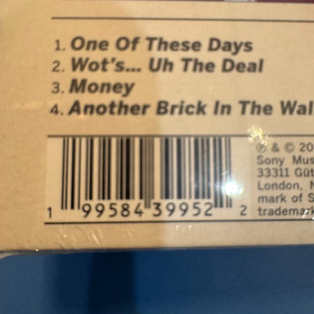 Pink Floyd – 8-Tracks – European CD, Sealed – actual item photograph 3