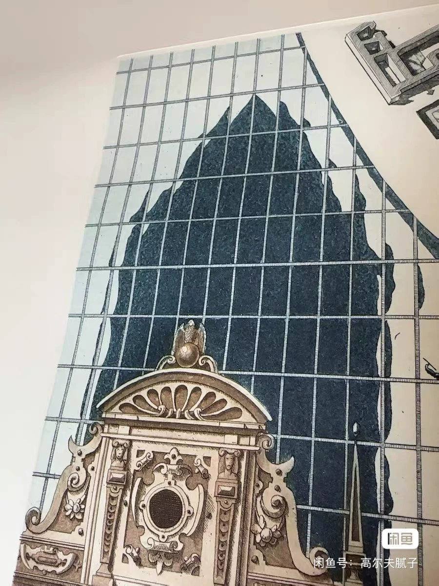 Architectural Colour Etching – Numbered Print – actual item photograph 7
