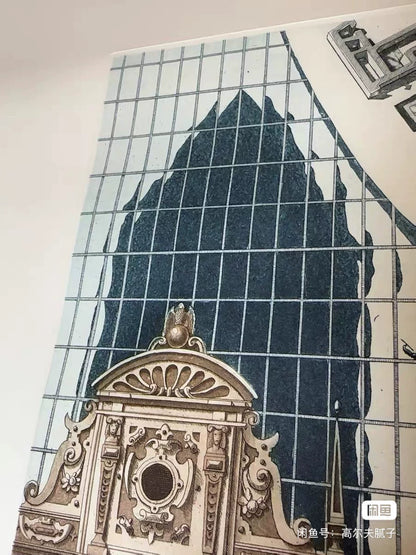 Architectural Colour Etching – Numbered Print – actual item photograph 7