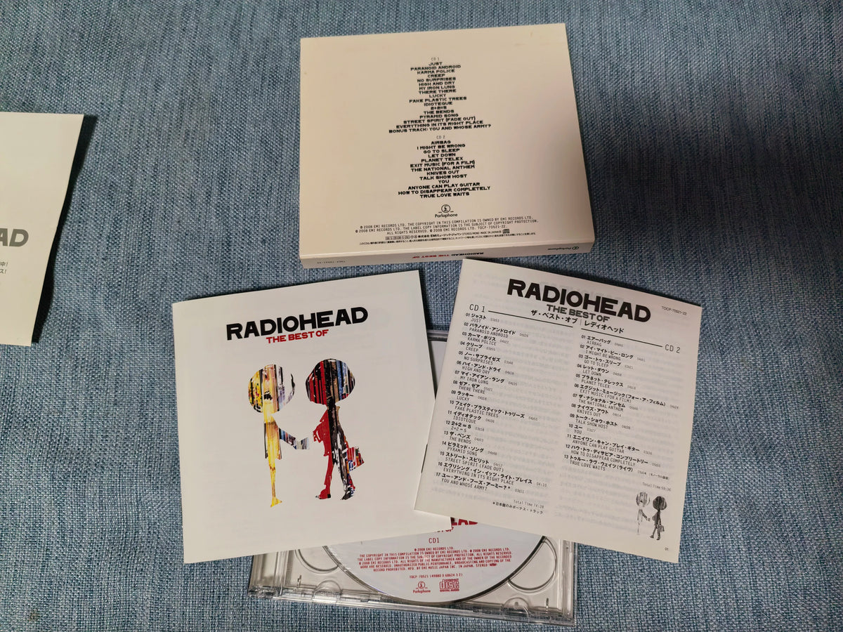 Radiohead – The Best Of – Japanese 2CD with Obi – detail 3
