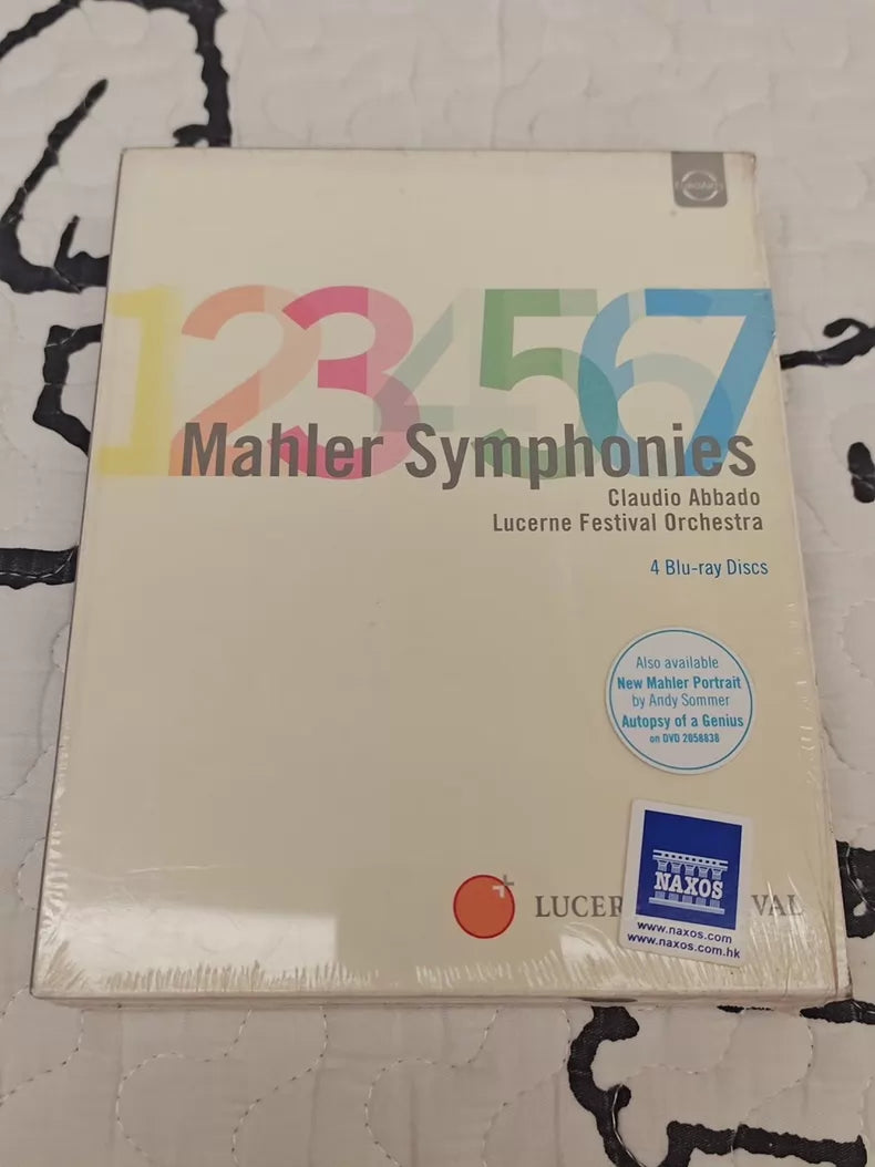 Mahler Symphonies Nos. 1–7 – Claudio Abbado Lucerne Festival Orchestra – 4 Blu-ray Set – photo 2