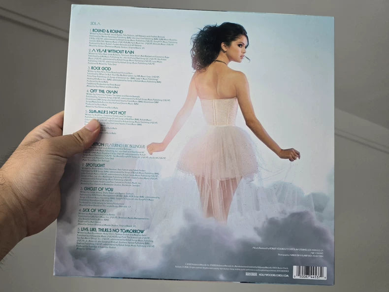 Selena Gomez & The Scene – A Year Without Rain – Blue Splatter Vinyl