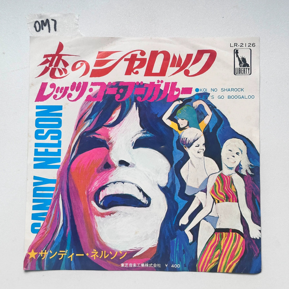 Sandy Nelson – Koi No Sharock / Let's Go Boogaloo (7") – photo 1