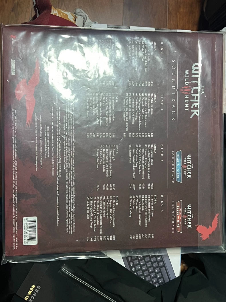 The Witcher 3: Wild Hunt – Complete Soundtrack – Seltkirk’s Armor Splatter 4LP