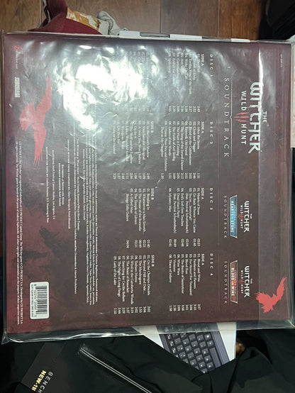The Witcher 3: Wild Hunt – Complete Soundtrack – Seltkirk’s Armor Splatter 4LP