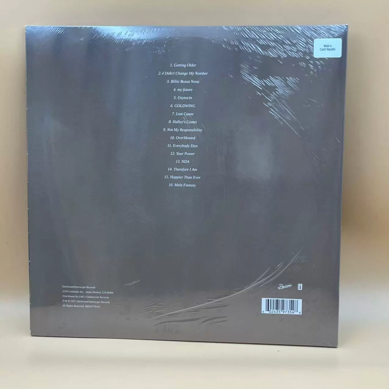 Billie Eilish – Happier Than Ever – European Vinyl (2LP)