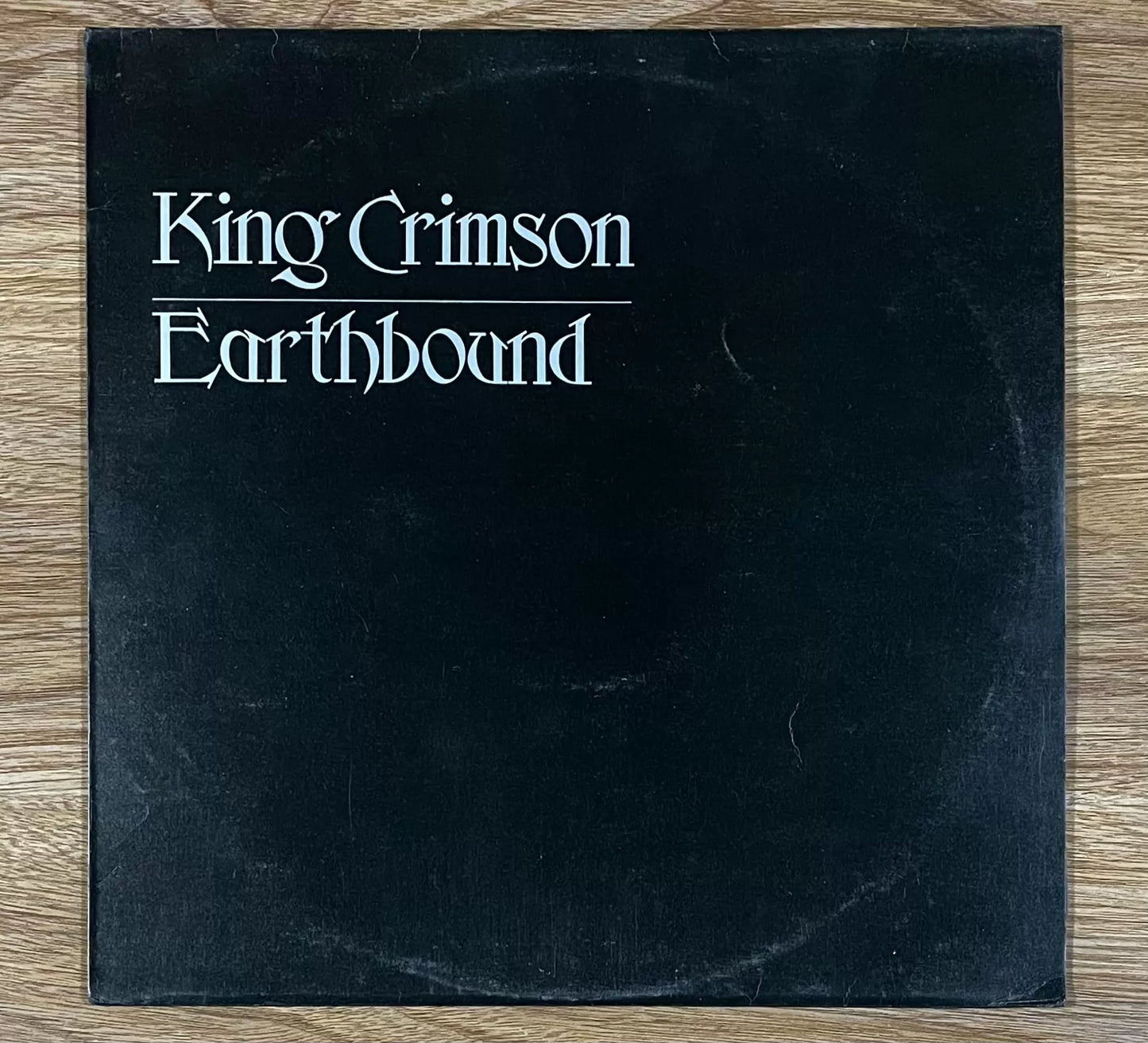 King Crimson – Earthbound 1972 UK First-Press Vinyl LP — front view