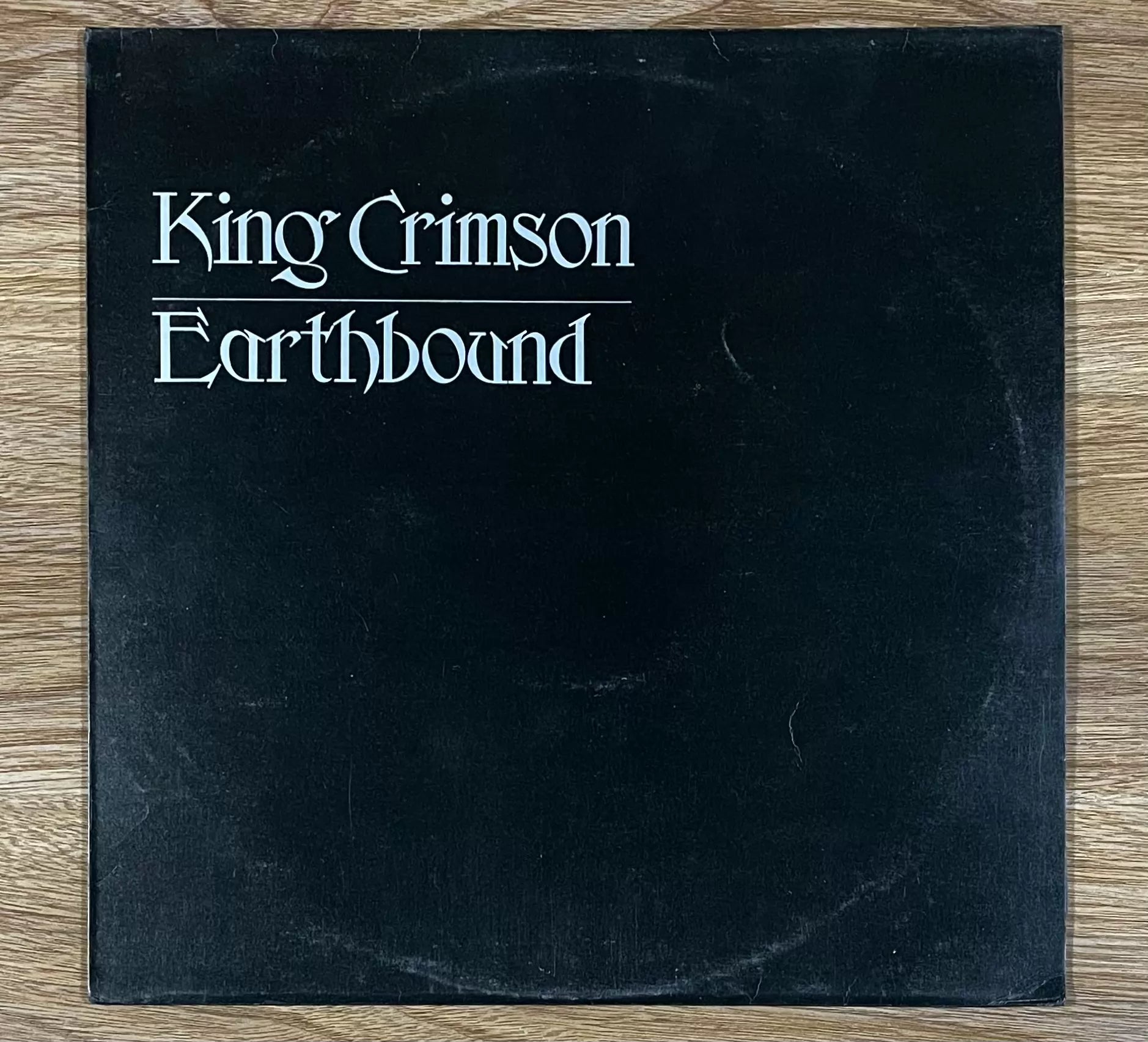 King Crimson – Earthbound 1972 UK First-Press Vinyl LP — front view