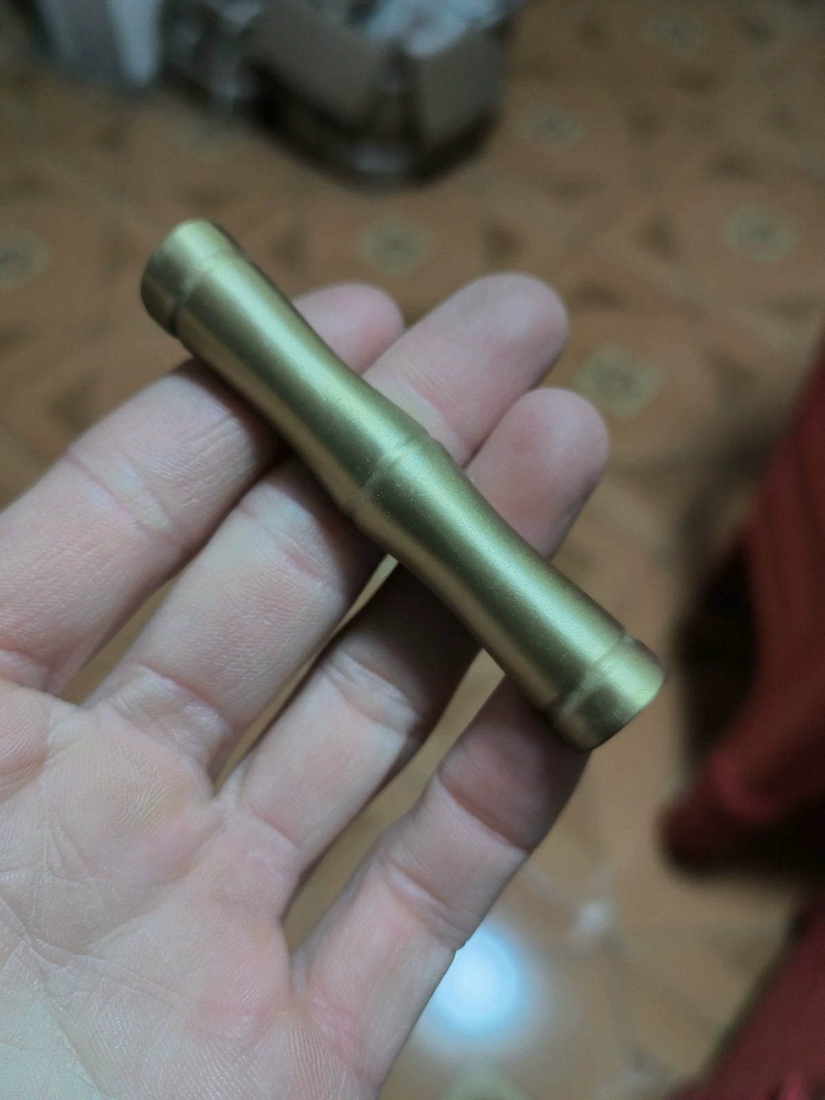 Brass Bamboo Brush Rest 3