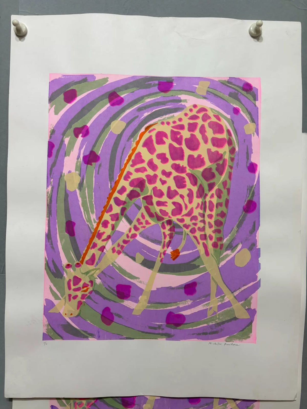 Michiko Kuwahara – Abstract Print — product detail 6