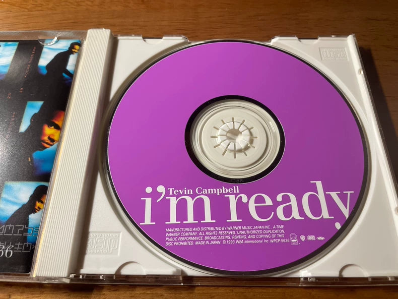 Tevin Campbell – I'm Ready – Japanese CD