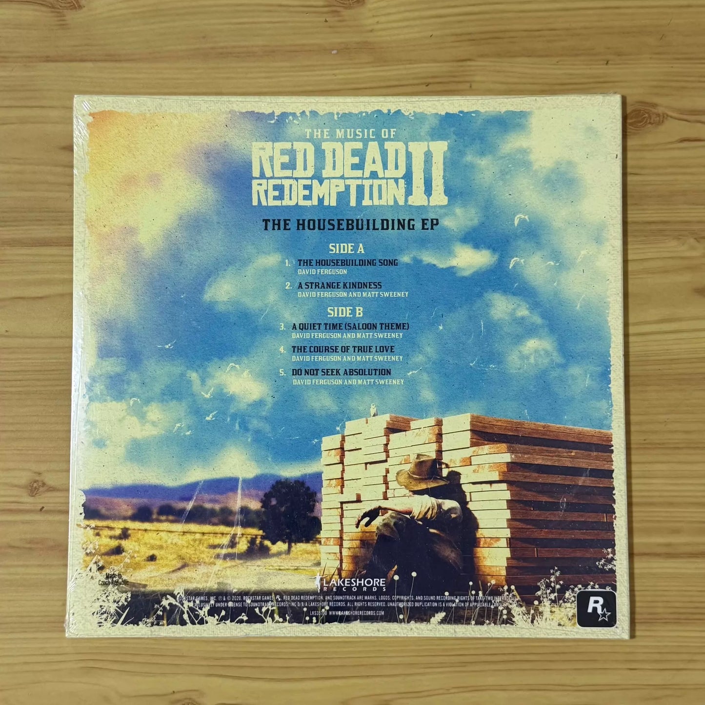 Red Dead Redemption 2 – The Housebuilding EP Sky Blue 10-Inch Vinyl