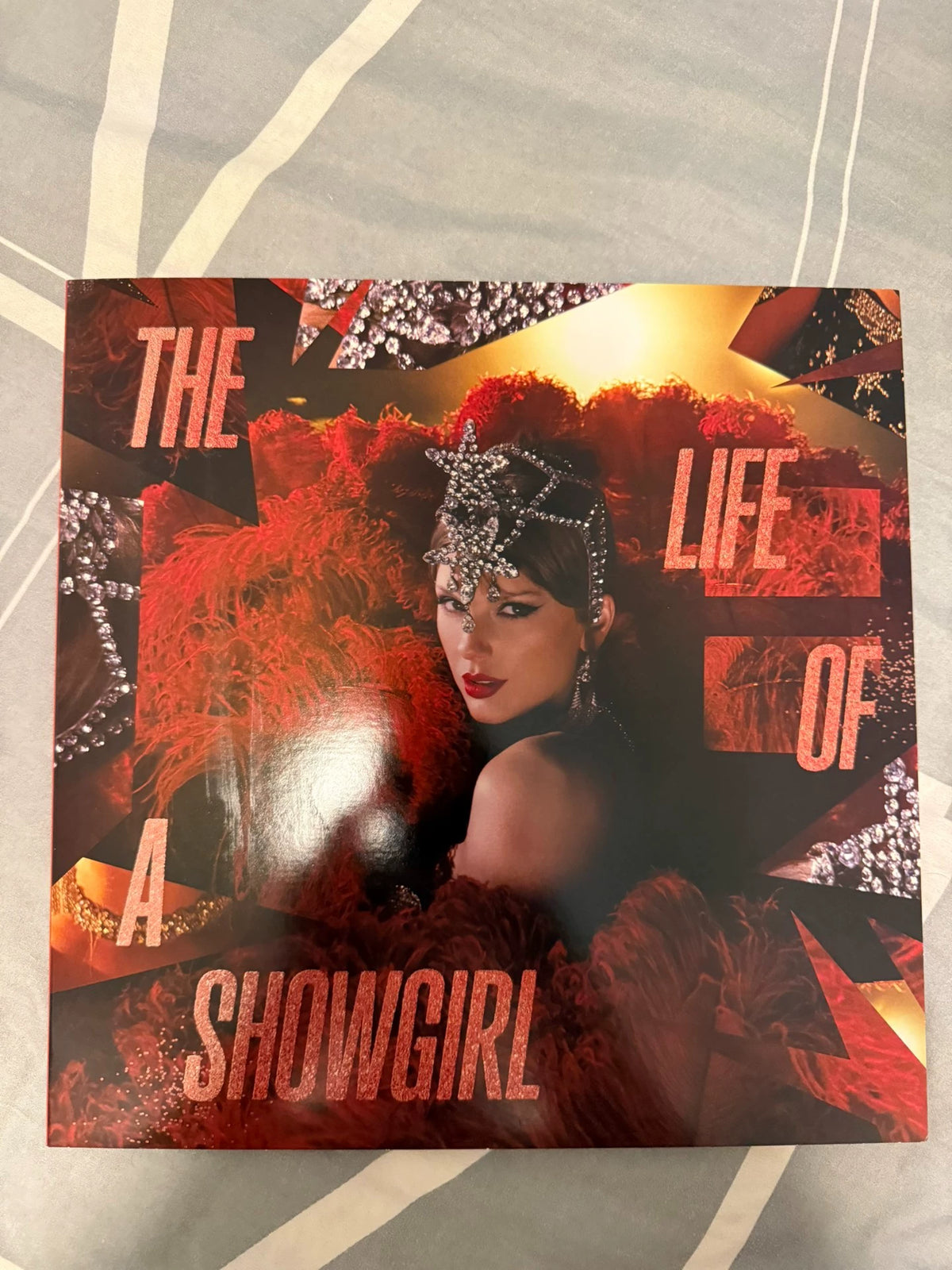 Taylor Swift – The Life of a Showgirl – Red Splatter Vinyl LP