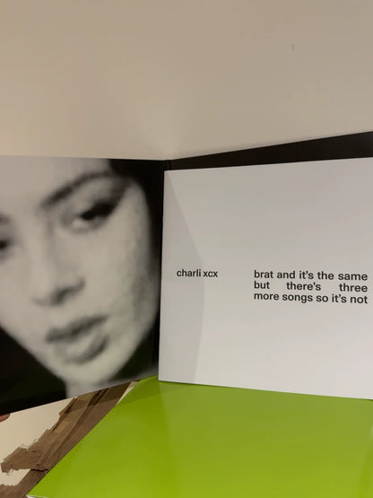 Charli XCX BRAT (Deluxe) vinyl record photo 5