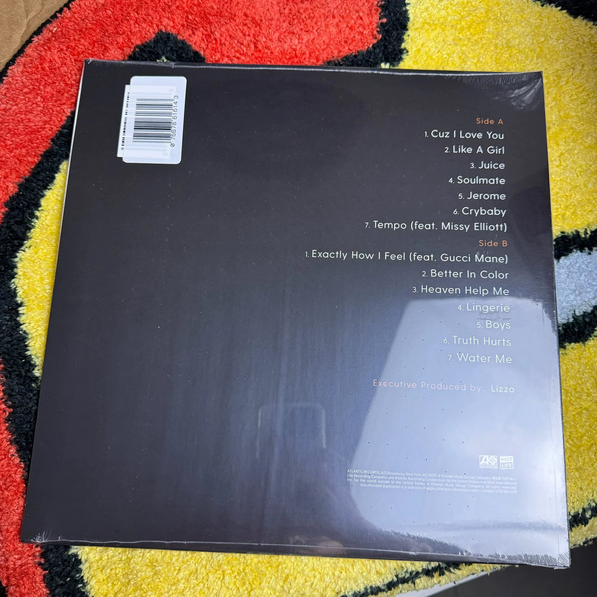 Lizzo – Cuz I Love You – Amazon Purple Vinyl LP
