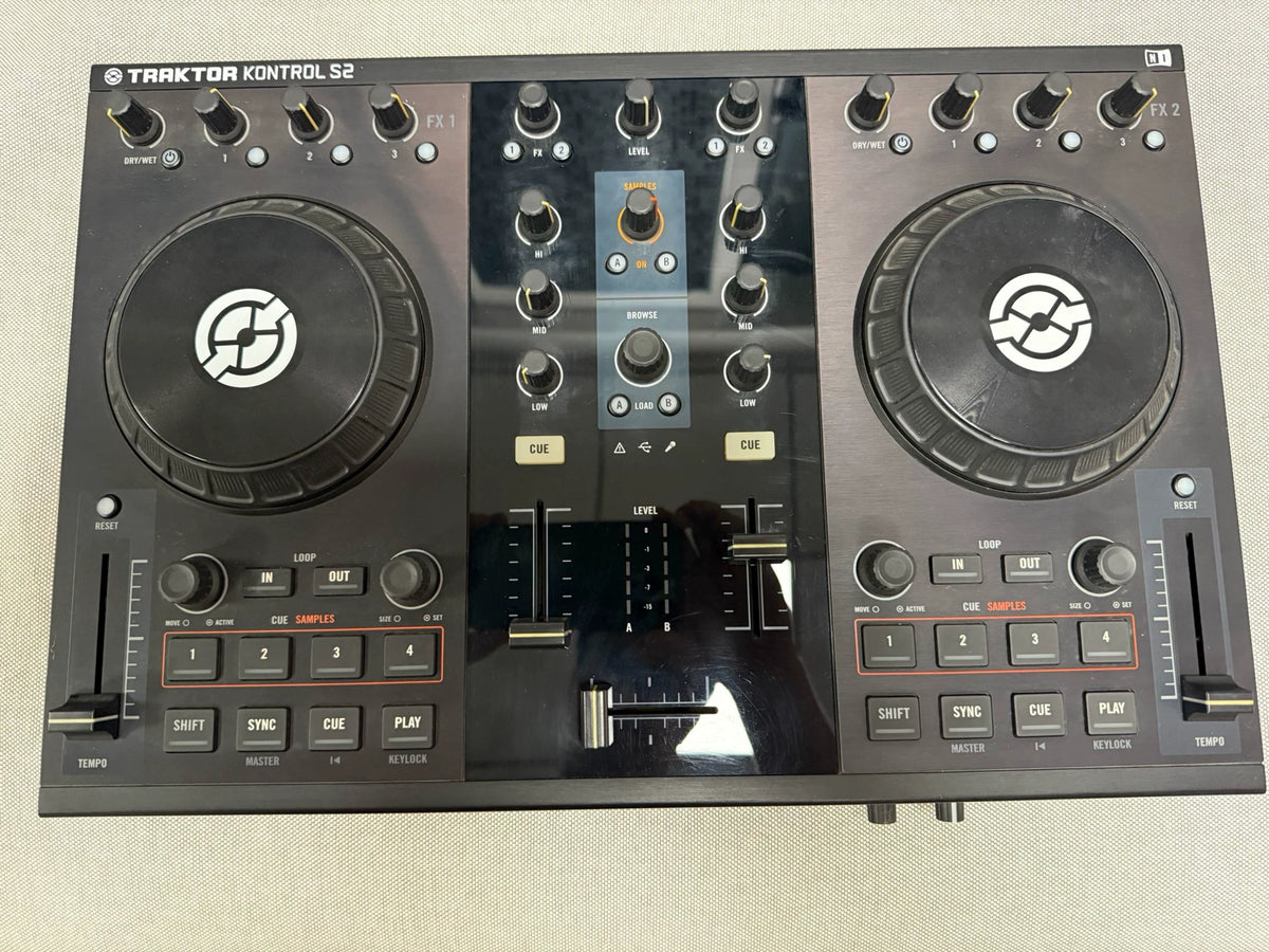 Native Instruments Traktor Kontrol S2 – Used DJ Controller – actual item photograph 2