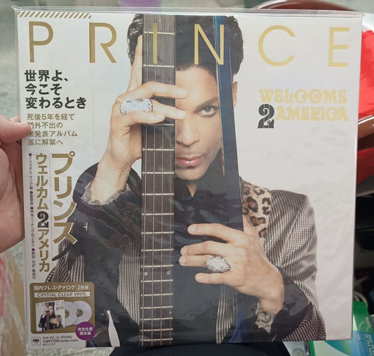 Prince – Welcome 2 America – Japanese Clear Vinyl 2LP