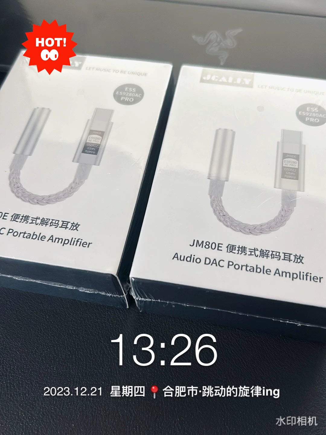 JCALLY JM80E Portable USB DAC & Headphone Amplifier