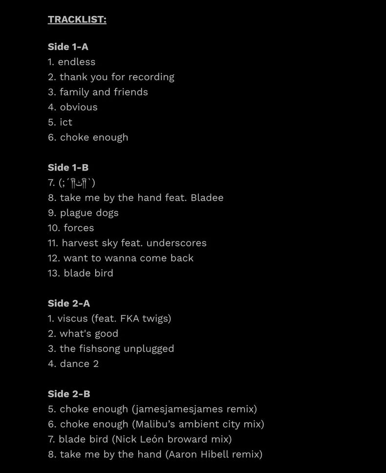Oklou – Choke Enough Anniversary Edition Silver Vinyl 2LP — detail 3