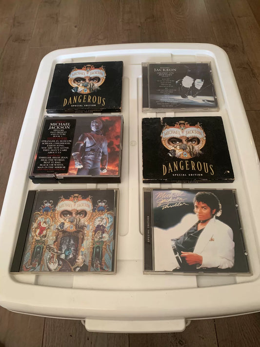 Michael Jackson – Dangerous Three-CD Edition Set (US / Austria / Japan)