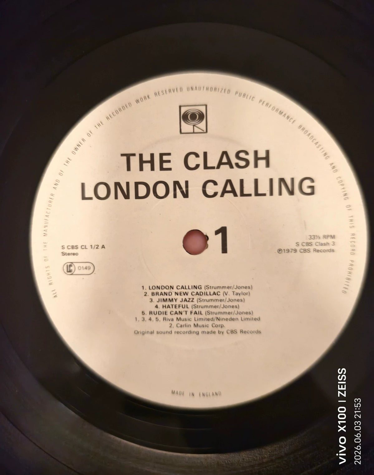 The Clash – London Calling 1979 UK First-Press Vinyl 2LP — product detail 5