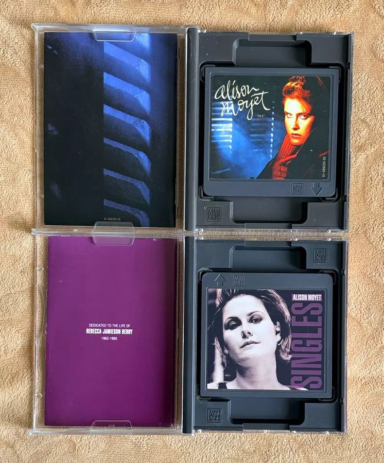 Alison Moyet – Two Original MiniDisc Albums – Bundle – actual product photo 3