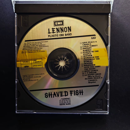 John Lennon / Plastic Ono Band – Shaved Fish – Japanese CD – actual item photograph 3