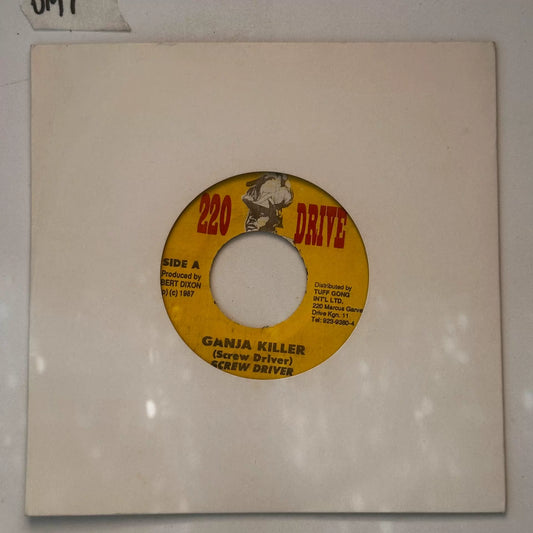 Screw Driver – Ganja Killer / Version (7") – photo 1