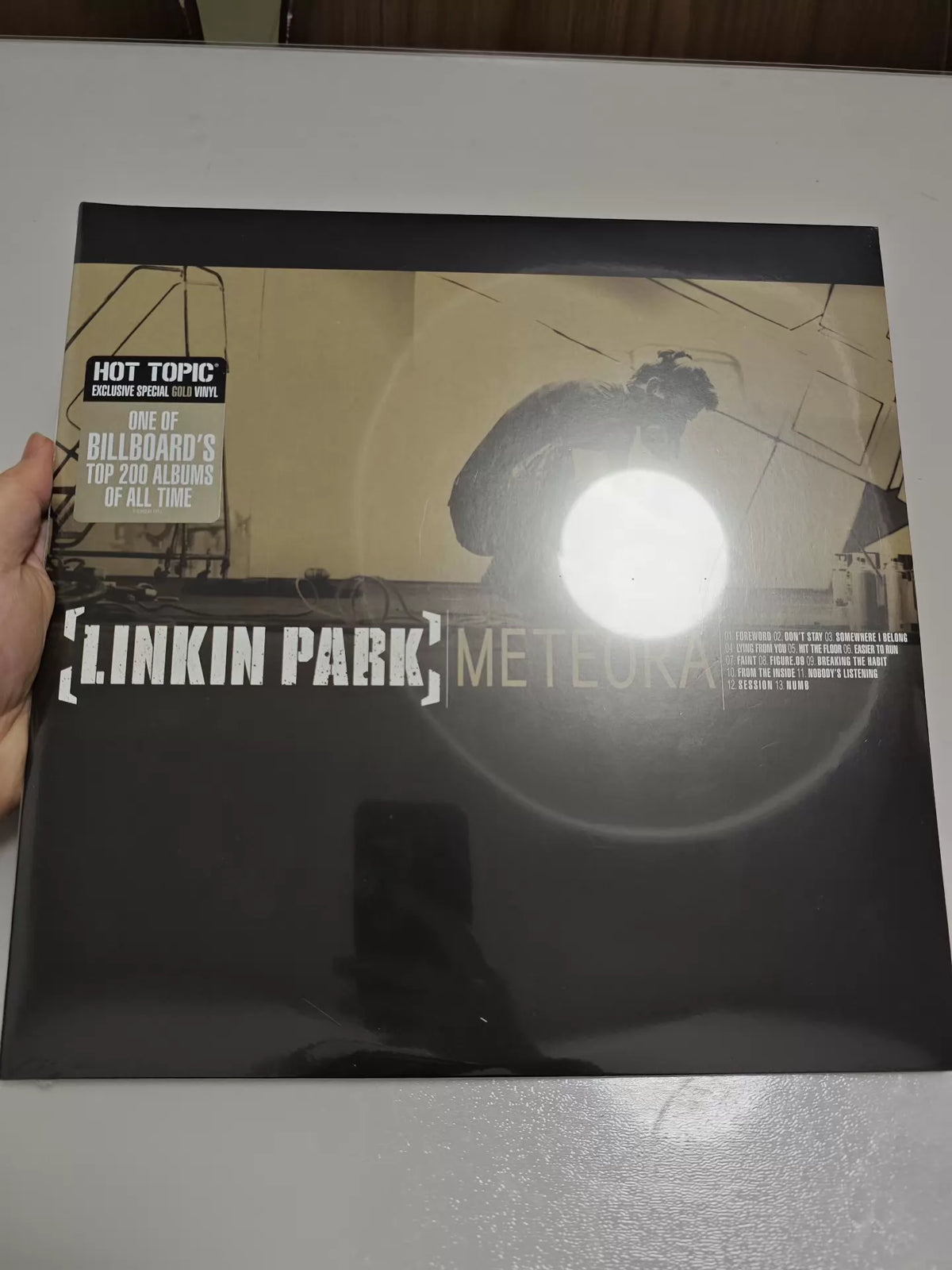 Linkin Park – Meteora 2013 Hot Topic Gold Vinyl LP — product detail 2