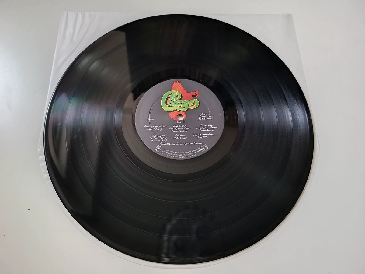 Chicago – Chicago VIII – Japanese Vinyl LP with Inserts – actual item photograph 3