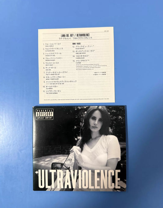 Lana Del Rey – Ultraviolence – Japan CD with Japanese Insert — Pre-Owned