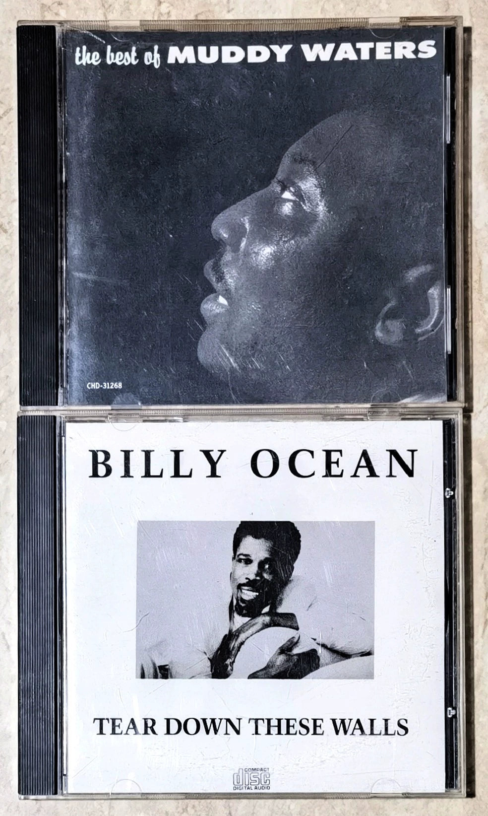 Muddy Waters / Billy Ocean – The Best of Muddy Waters + Tear Down These Walls – US 2CD Bundle