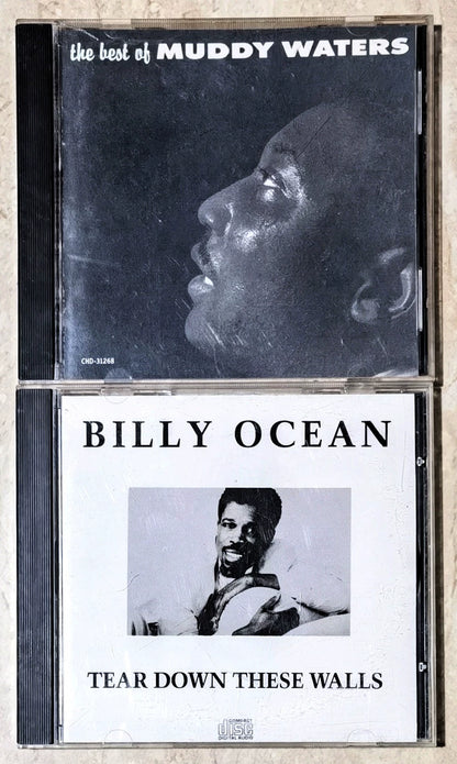 Muddy Waters / Billy Ocean – The Best of Muddy Waters + Tear Down These Walls – US 2CD Bundle